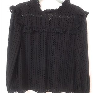 Madewell Black blouse